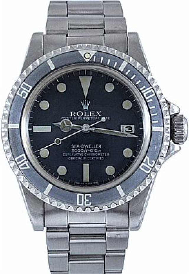 Rolex 1665 Steel on Oyster Black