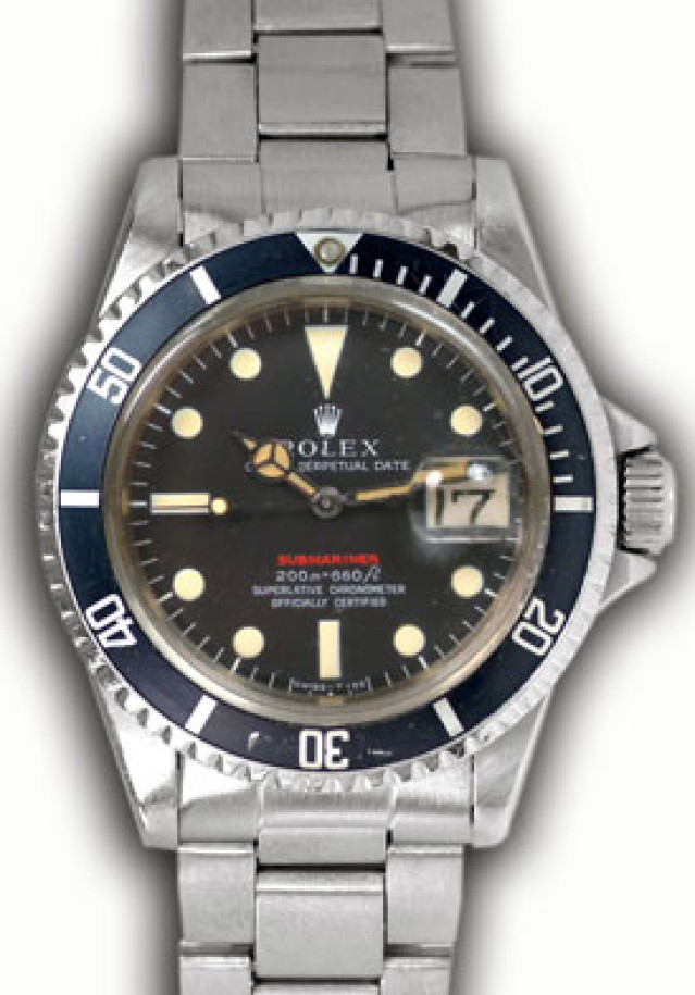 Rare Vintage Rolex Submariner 1680 Steel Mark I