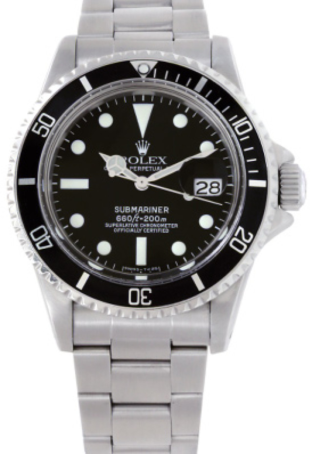Vintage Rolex Submariner 1680 Black