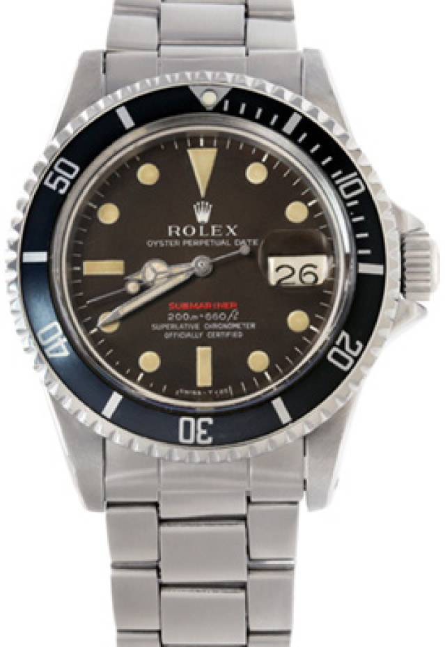 Rolex 1680 Steel on Oyster Black Mark II with Luminous Dots & Index
