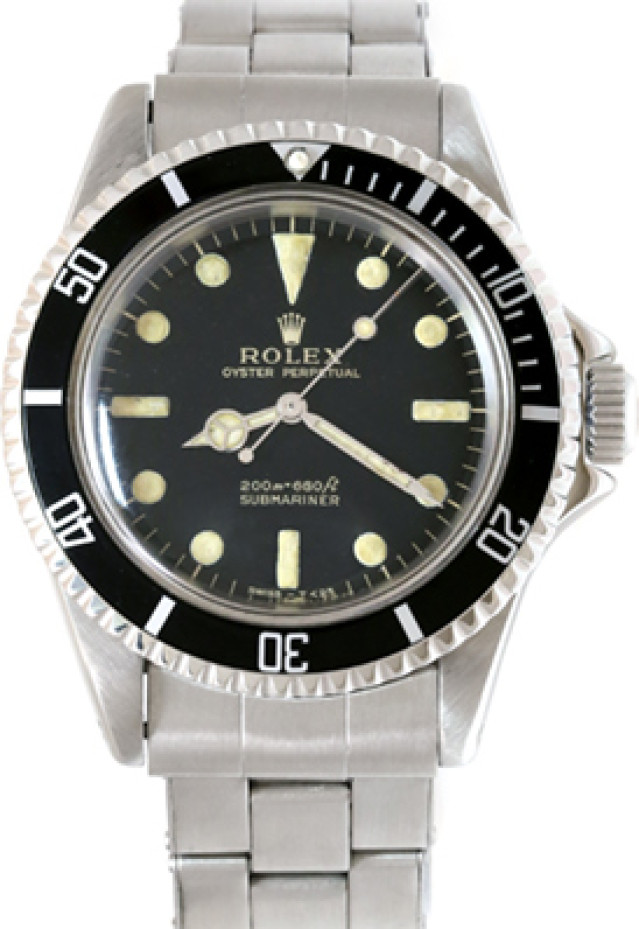 Vintage Rolex 5513 40 mm Steel on Oyster