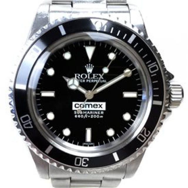 Rolex 5514 Steel on Oyster Black