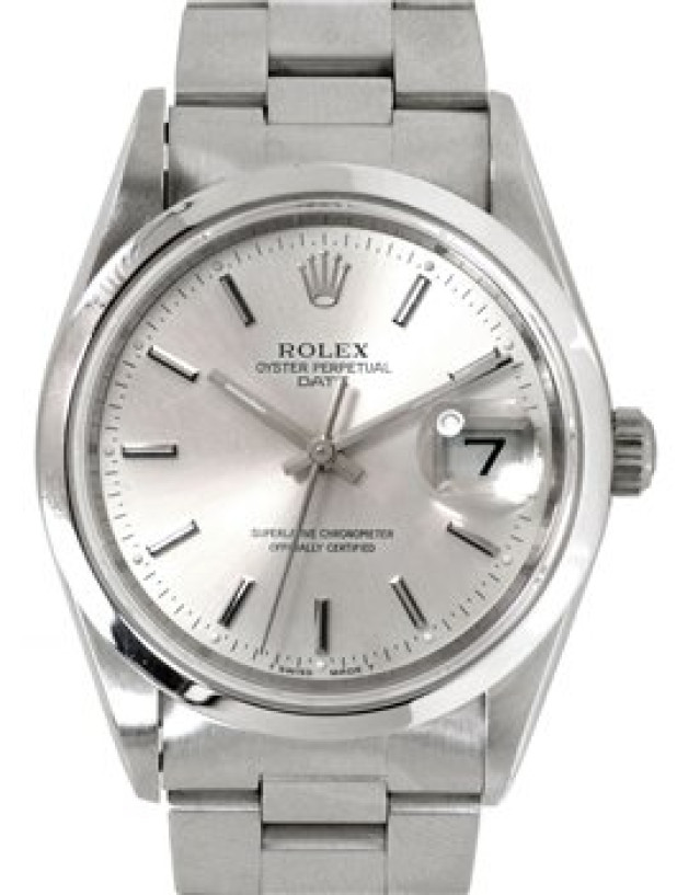 Rolex Date 15200 Steel Silver Dial 1996