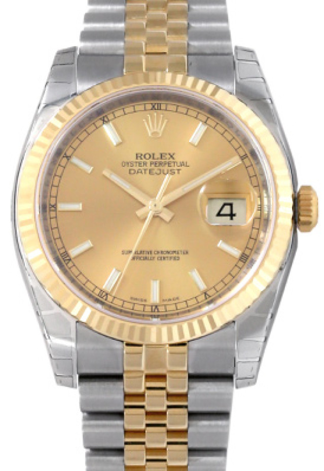 Pre-Owned Rolex Datejust 116233 Two Tone