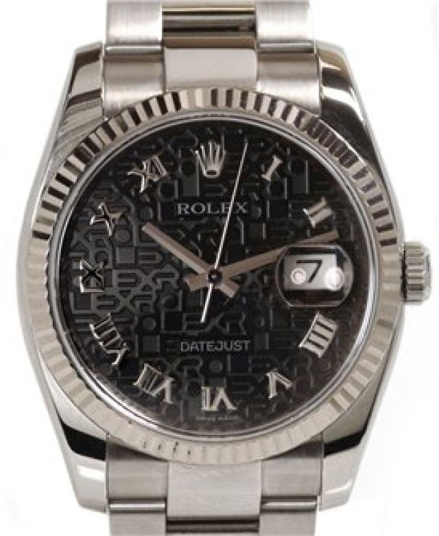 Rolex Datejust 116234 Steel with Black Dial