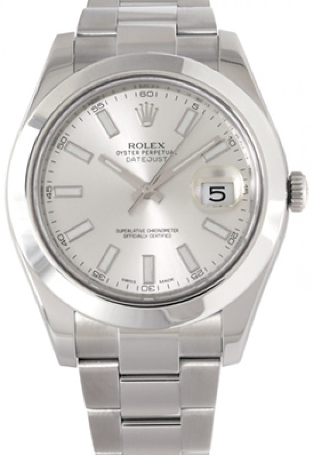 Rolex Datejust 116300 with Steel Dial