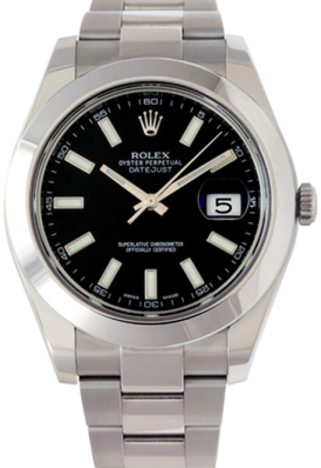 Rolex Datejust 116300 with Black Dial