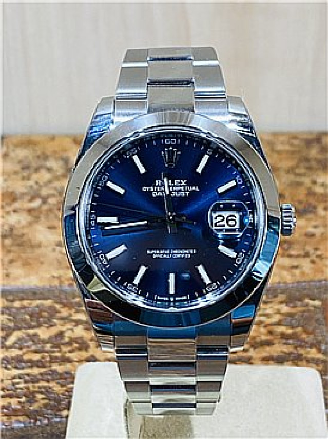 2019 Blue Rolex Datejust Ref. 126300