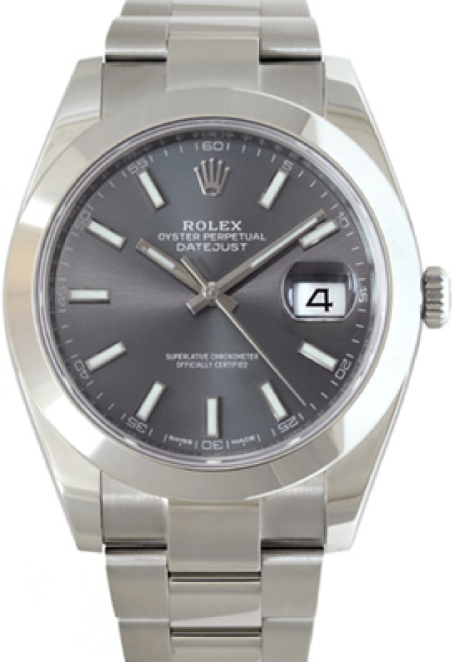 Stainless Steel Rolex Datejust 126300 41 mm