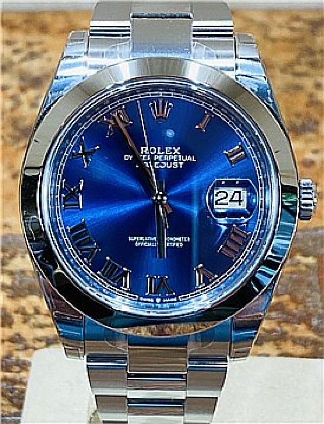 2020 Blue Rolex Datejust Ref. 126300