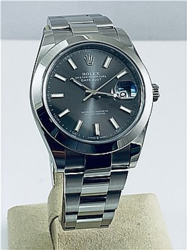 Unworn  Dark Rhodium Rolex Datejust  126300