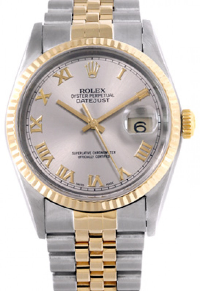 Rolex Datejust 16233 with Rhodium Dial