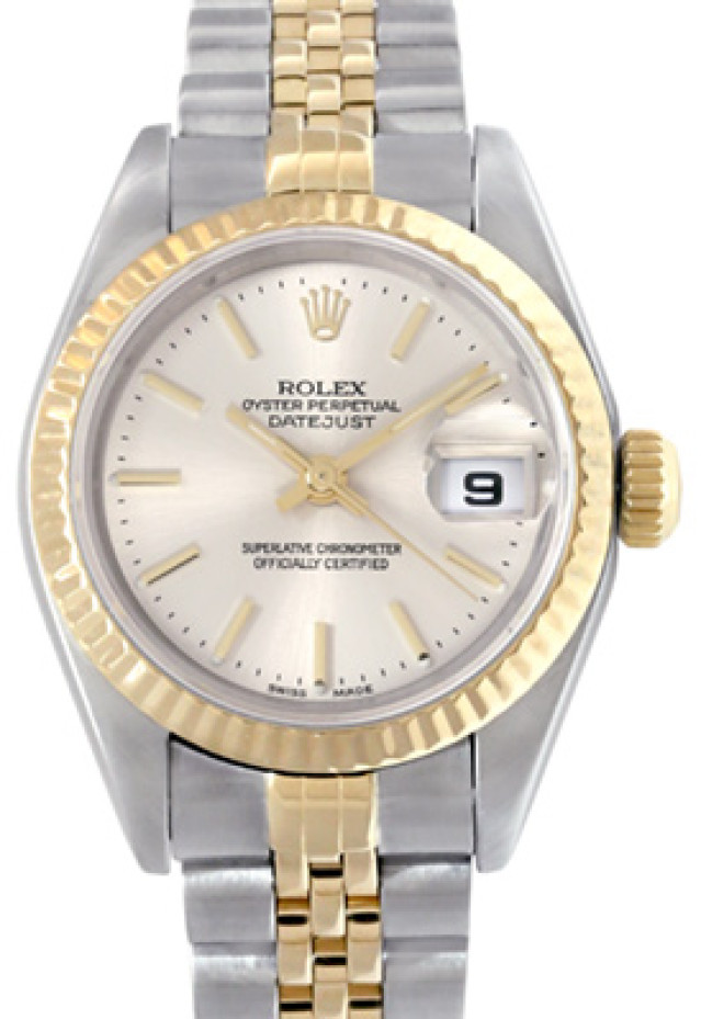 Pre-Owned Rolex Datejust 79173 with Steel Dial