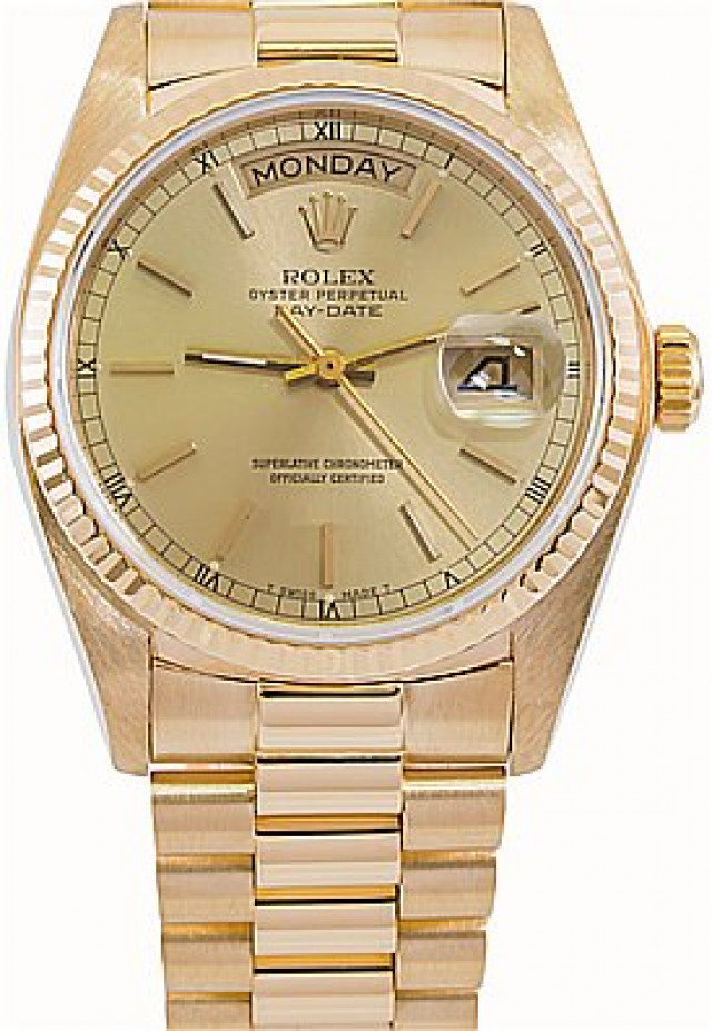 Gold Rolex Day-Date Ref. 18038