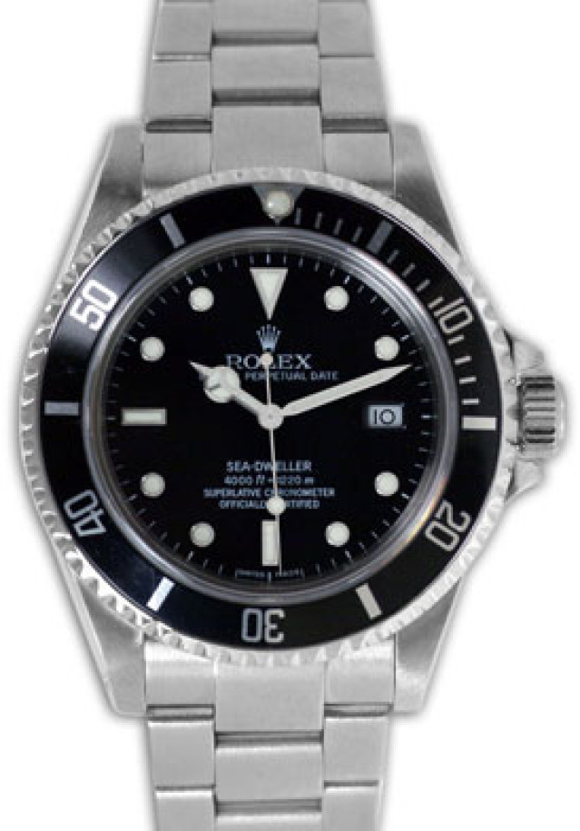 Pre-Owned Rolex Sea-Dweller 16600 Steel Year 2000