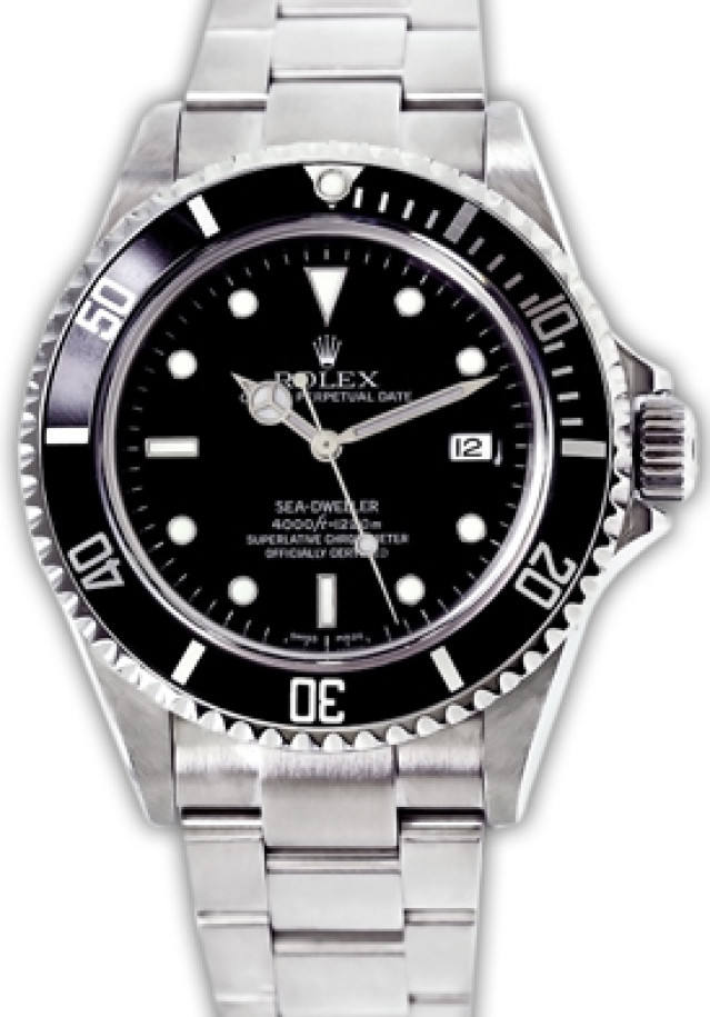Pre-Owned Rolex Oyster Perpetual Sea-Dweller 16600 Steel Year 2008