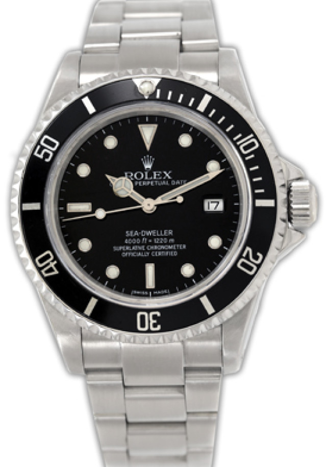 Pre-Owned Rolex Sea-Dweller 16600 Steel Year 2002