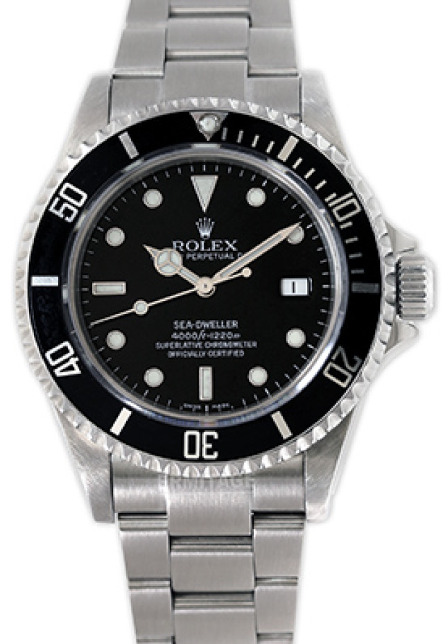 Used Rolex Sea-Dweller 16600 Steel Year 2005
