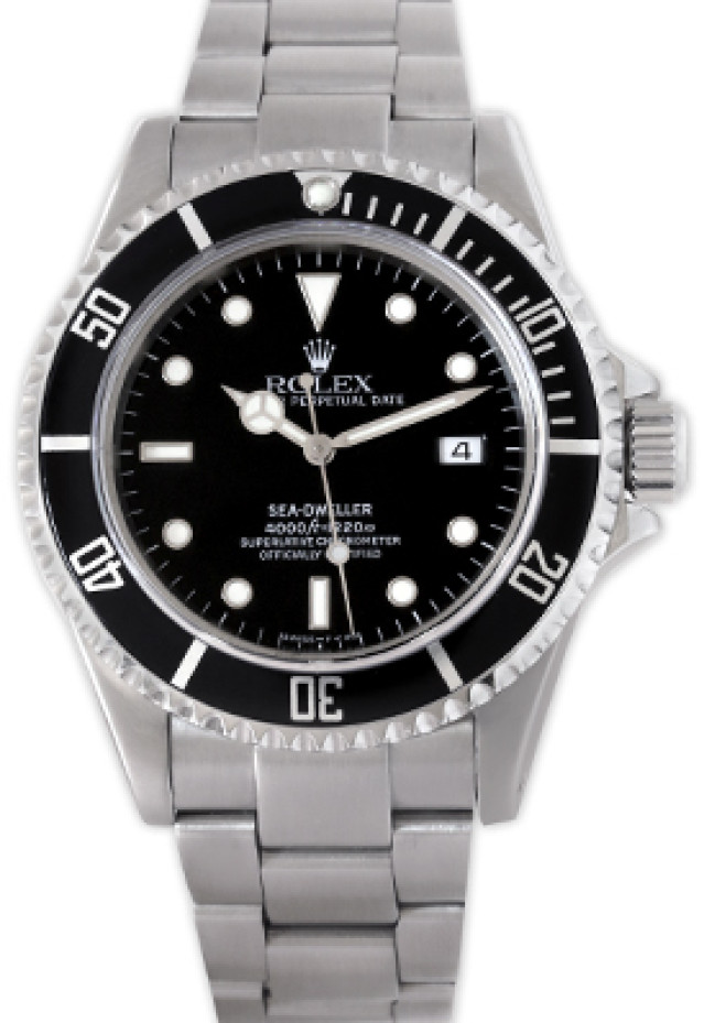 Pre-Owned Rolex Sea-Dweller 16600 Steel Year