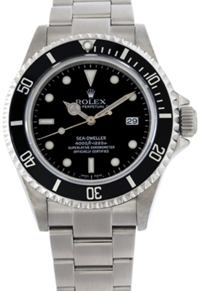 Steel on Oyster Rolex Sea-Dweller 16600 40 mm