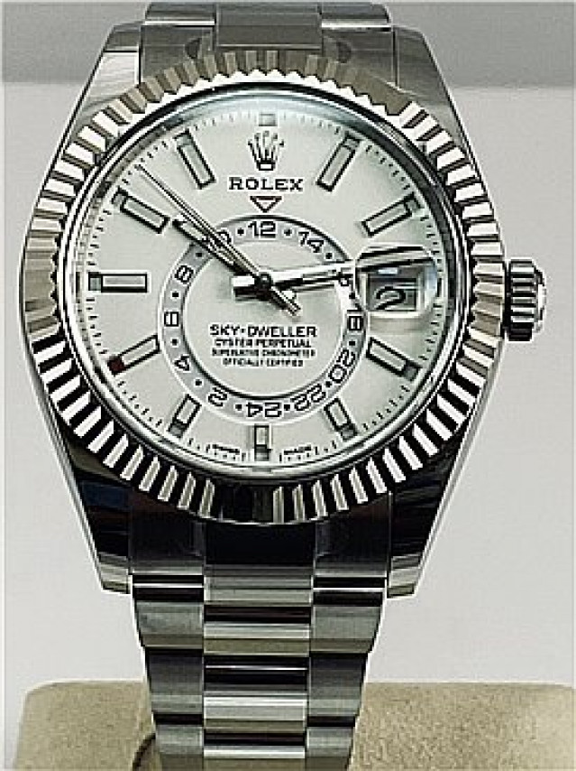 2020 White Rolex Sky-Dweller Ref. 326934