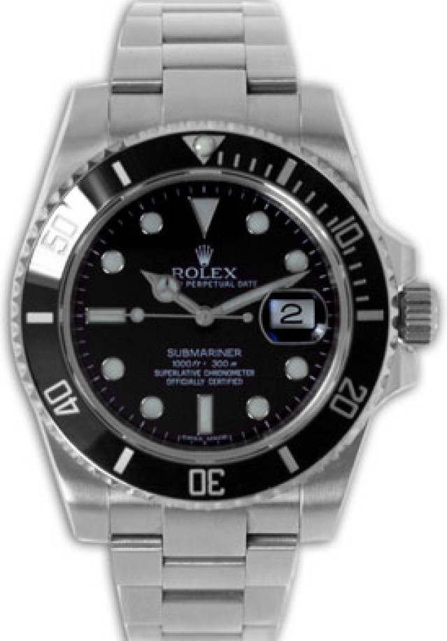 Pre-Owned Rolex Submariner 116610 Steel