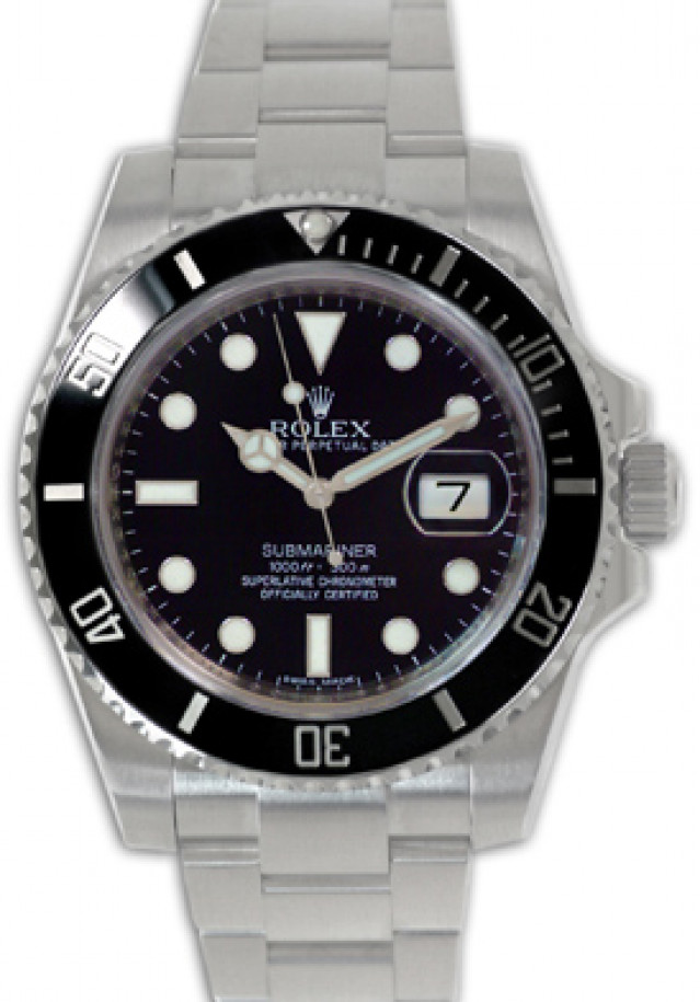 New Rolex Submariner 116610 Steel