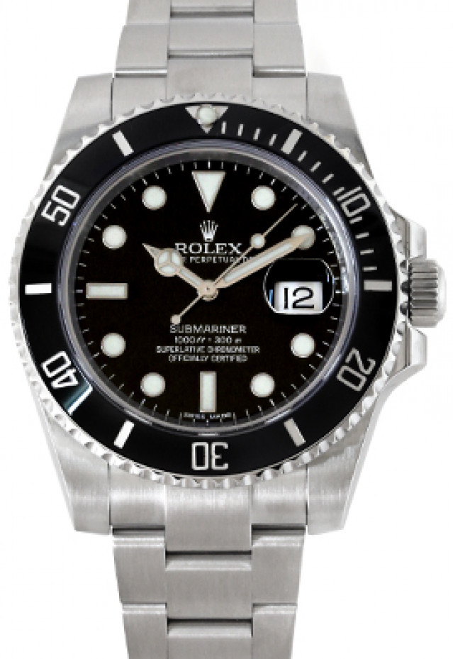 Rolex Submariner 116610 Steel with Black Dial