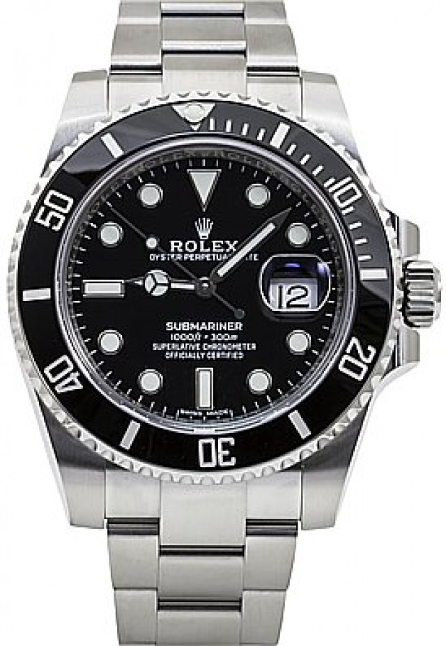 2018 Rolex Submariner Ref. 116610 40 mm Black