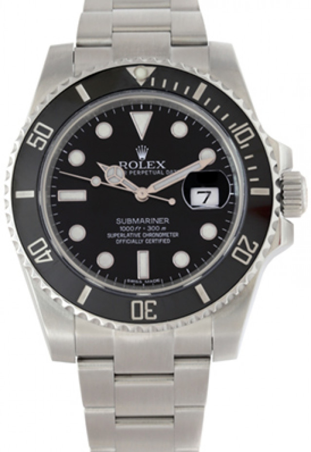 Steel on Oyster Rolex Submariner 116610 40 mm