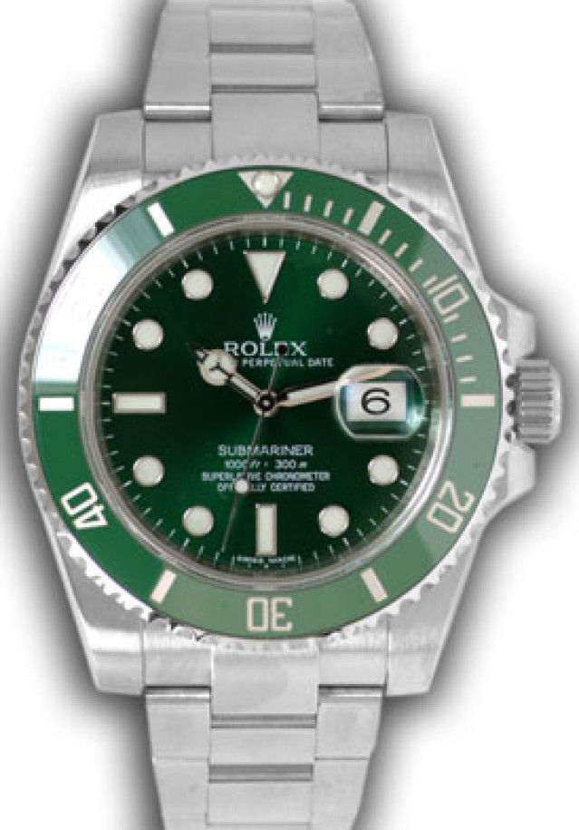 2012 Rolex Submariner 116610V Steel