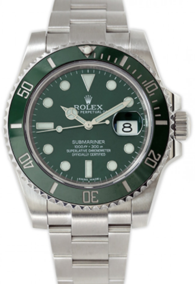 2014 Rolex Submariner 116610V Steel