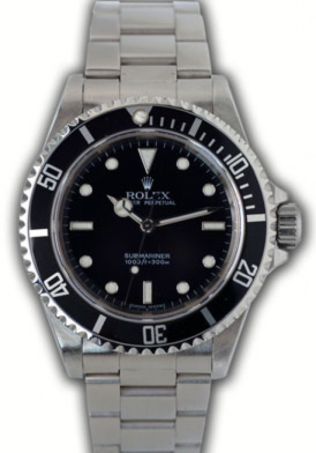 Pre-Owned Rolex Submariner 14060M Steel Year 2004