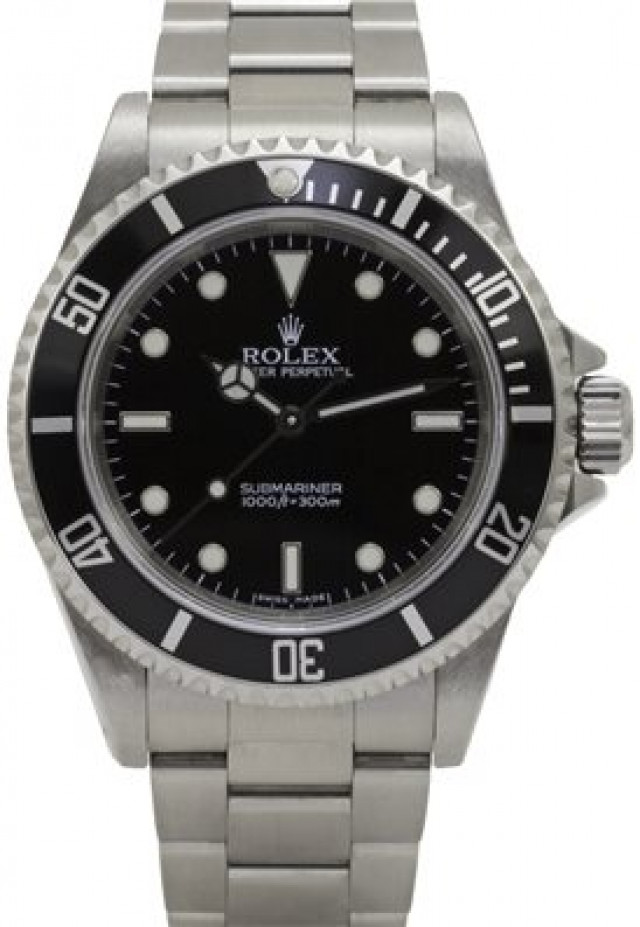 Steel on Oyster Rolex Submariner 14060 40 mm