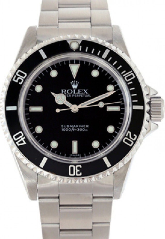 Stainless Steel Rolex Submariner 14060 40 mm