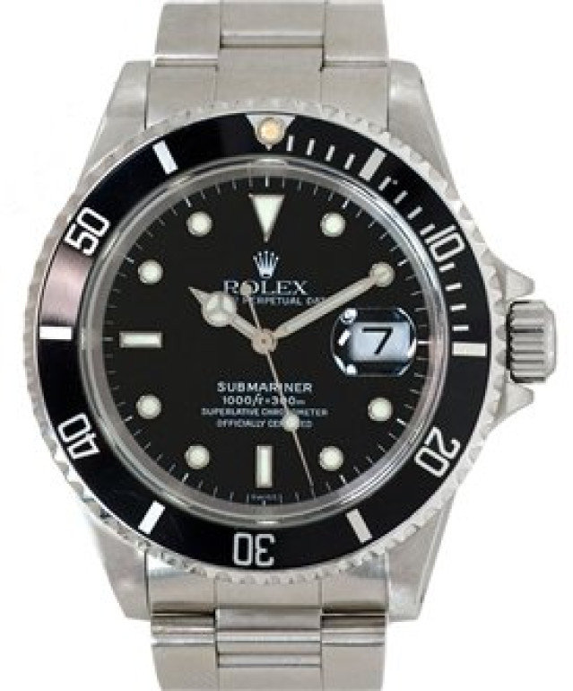 Rolex Submariner 16610 Black