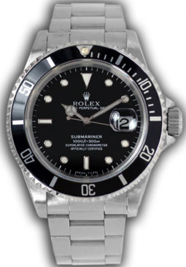 Rolex Submariner 16610 Tritium 1994