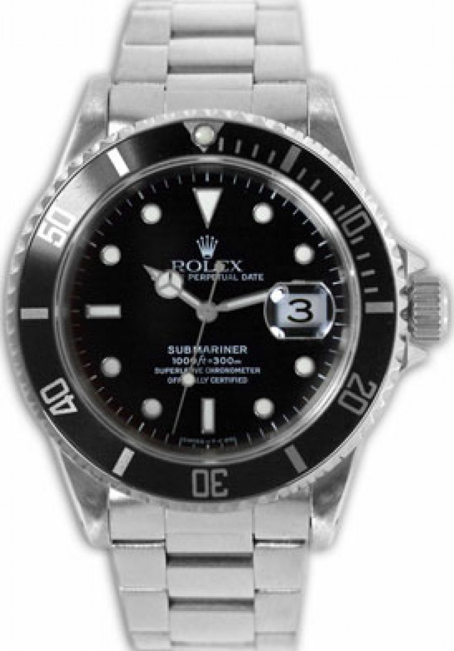 Rolex Submariner 16610 Tritium 2905WR