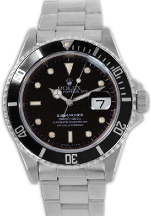 Rolex Submariner 16610 Tritium 3090WR