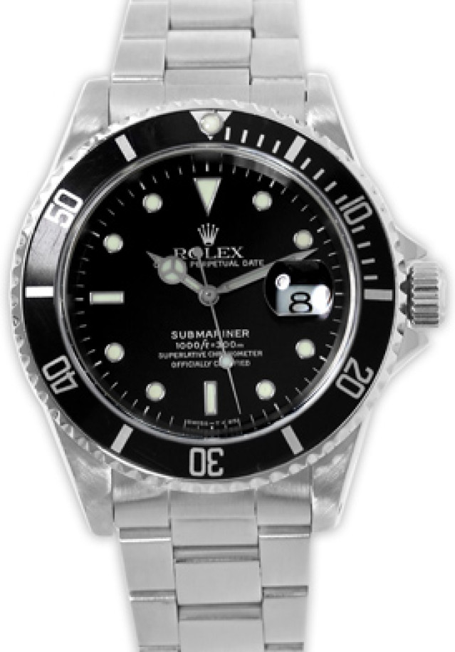 Rolex Submariner 16610 Tritium 1999