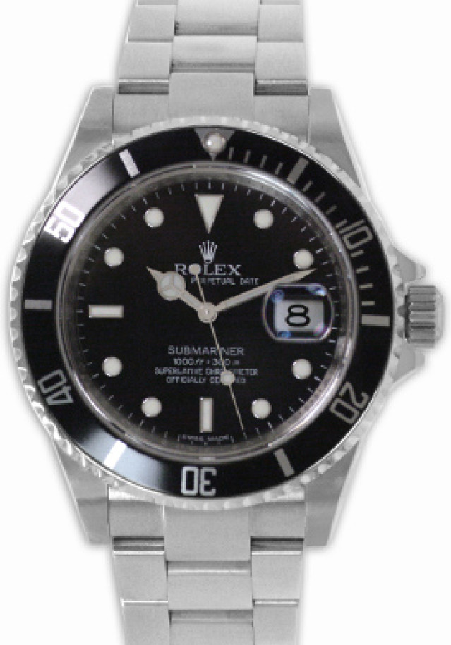 Rolex Submariner 16610 Black 2010