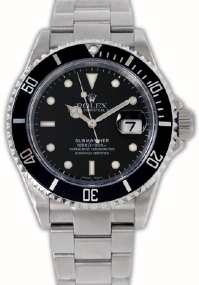 Rolex Submariner 16613 T Steel Black Self-Winding