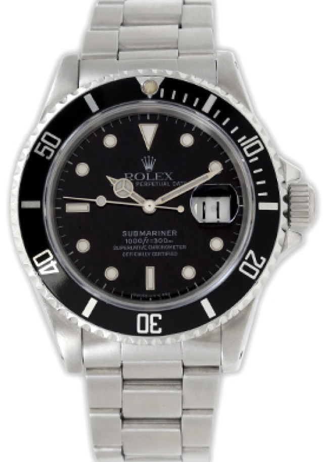 Rolex Submariner 16610 Tritium 1992
