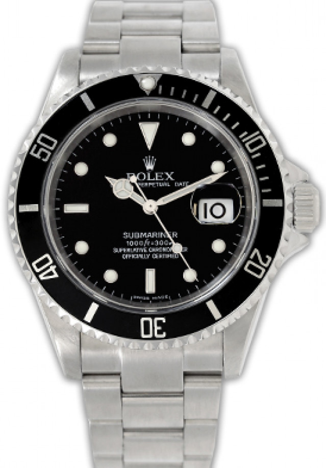 Rolex Submariner 16613 T Steel Black 2006