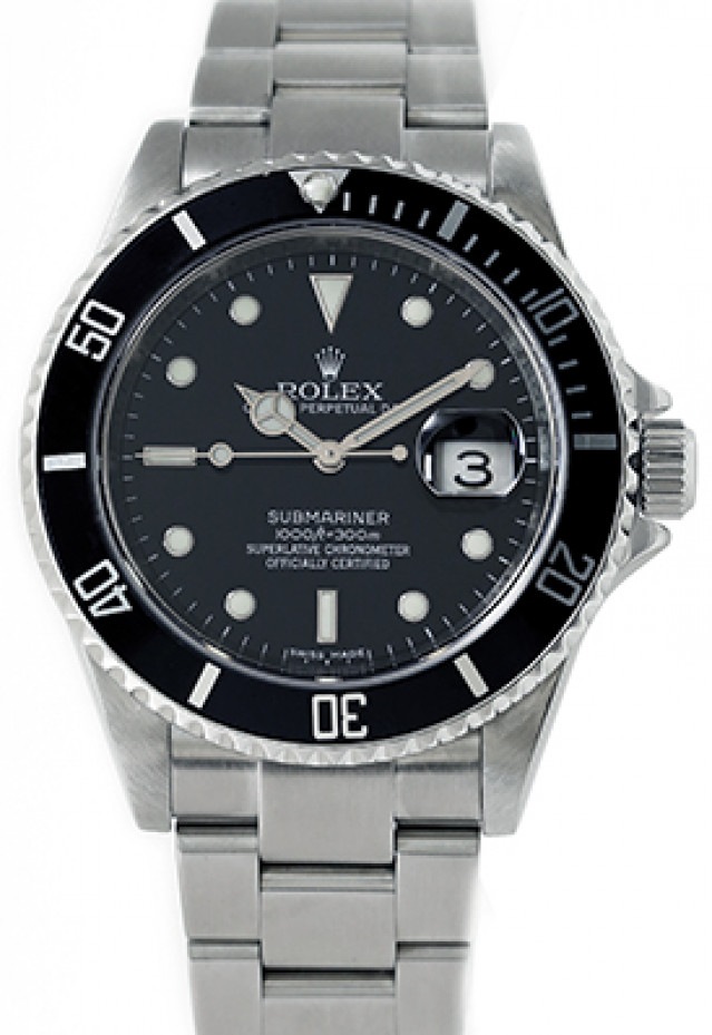 Rolex Submariner 16610 Black 2008