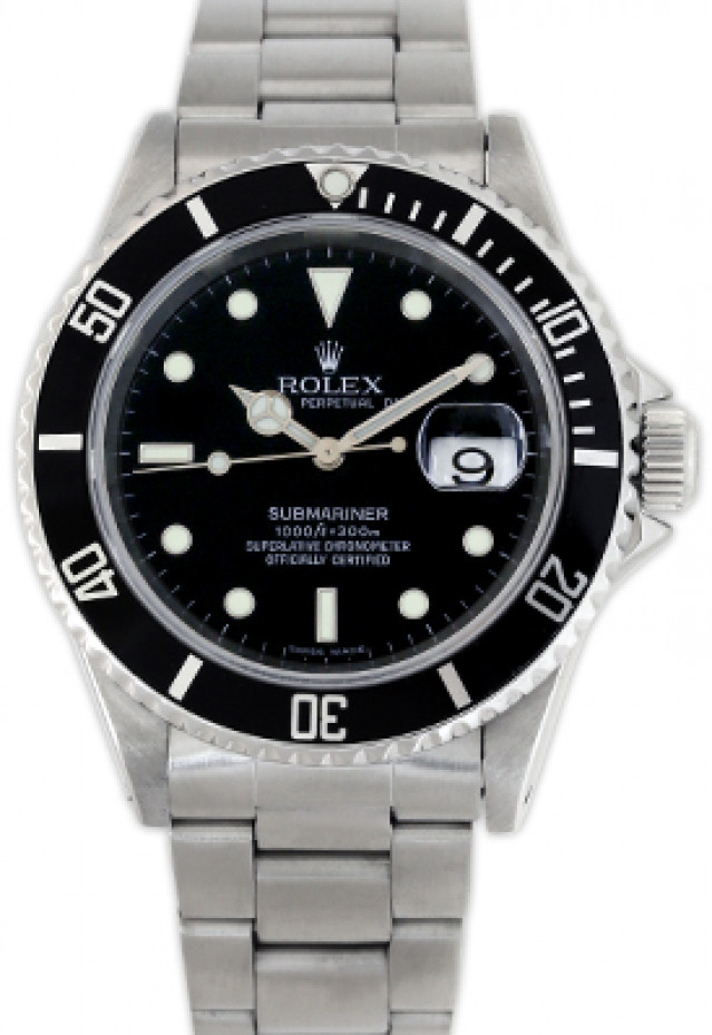 Rolex Submariner 16610 Tritium 1997