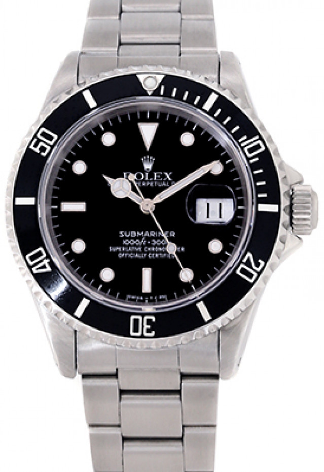 Rolex Submariner 16610 Tritium 1990