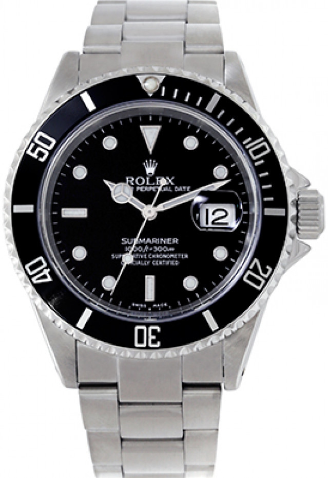 Rolex Submariner 16610 Black 2002