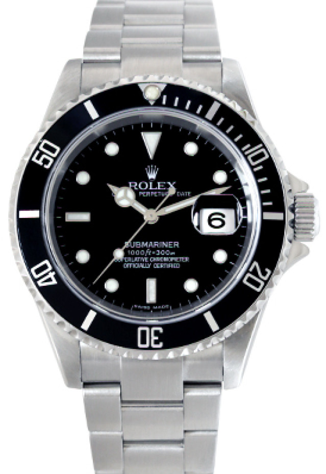 Used Rolex Submariner 16610