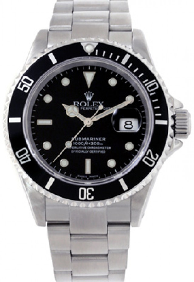 Year 2000 Rolex Submariner 16610